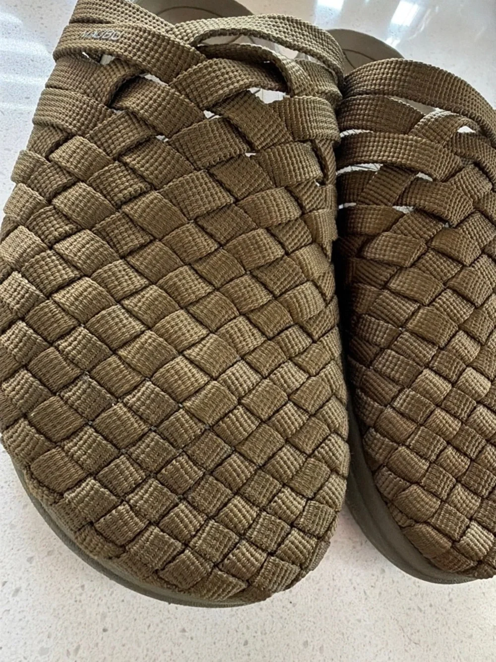 Men's Woven Slip-On Clog - Brown
